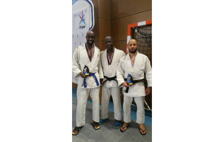 Arthur Amonles en Argent à l'Open national de Jujitsu de Gersy sur Aix