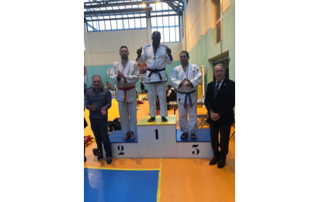 Arthur Amonles champion Ile de France sénior de Fighting System
